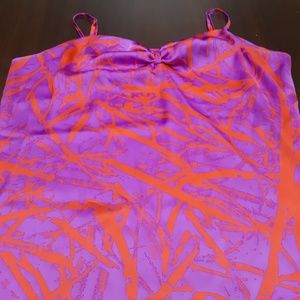 Spaghetti strap, ladies camisole top.